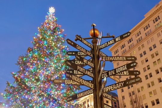 Christmas Eve in Portland
